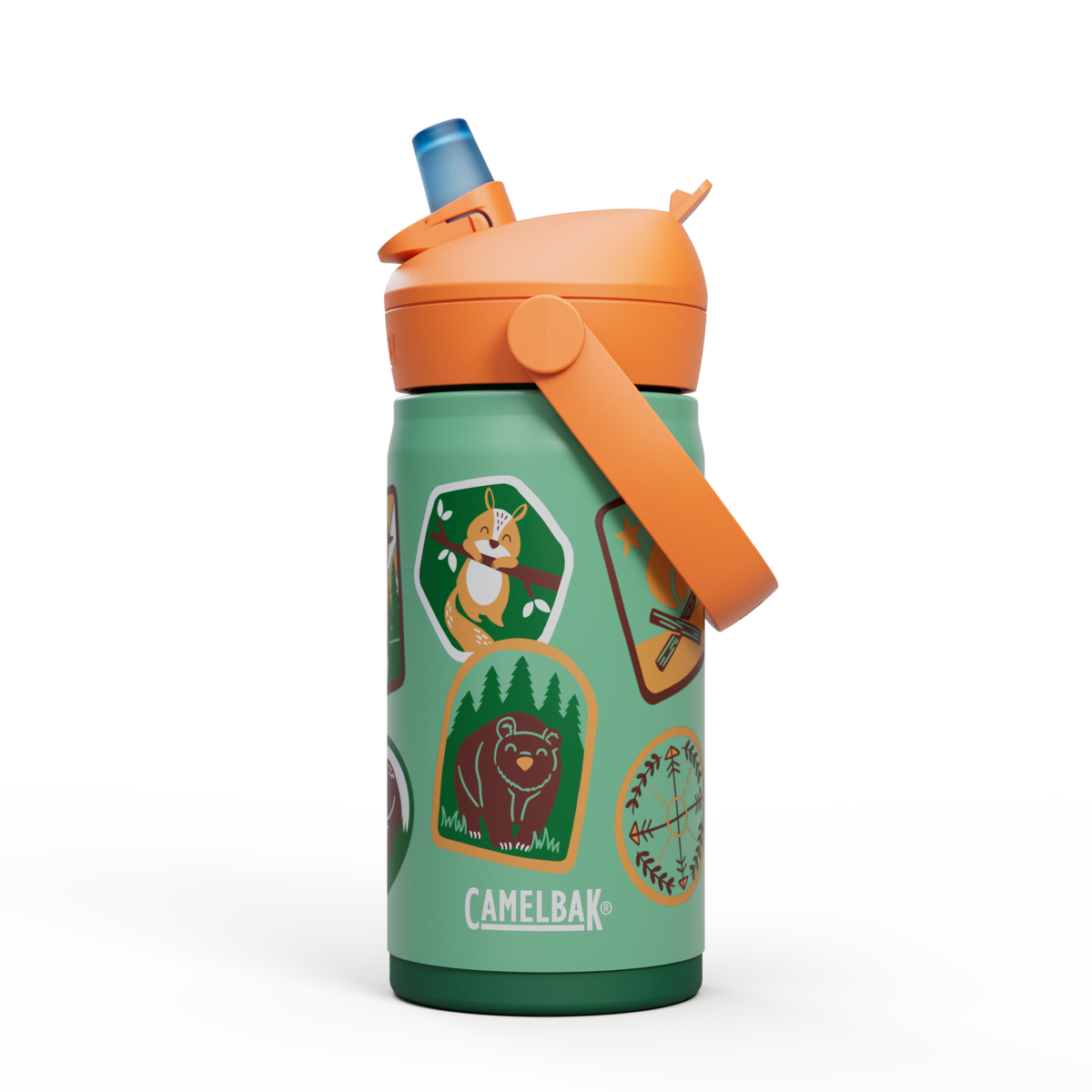 thrivetm-flip-straw-kids-12oz-bottle-insulated-stainless-steel-g5 nswfkxg1wq