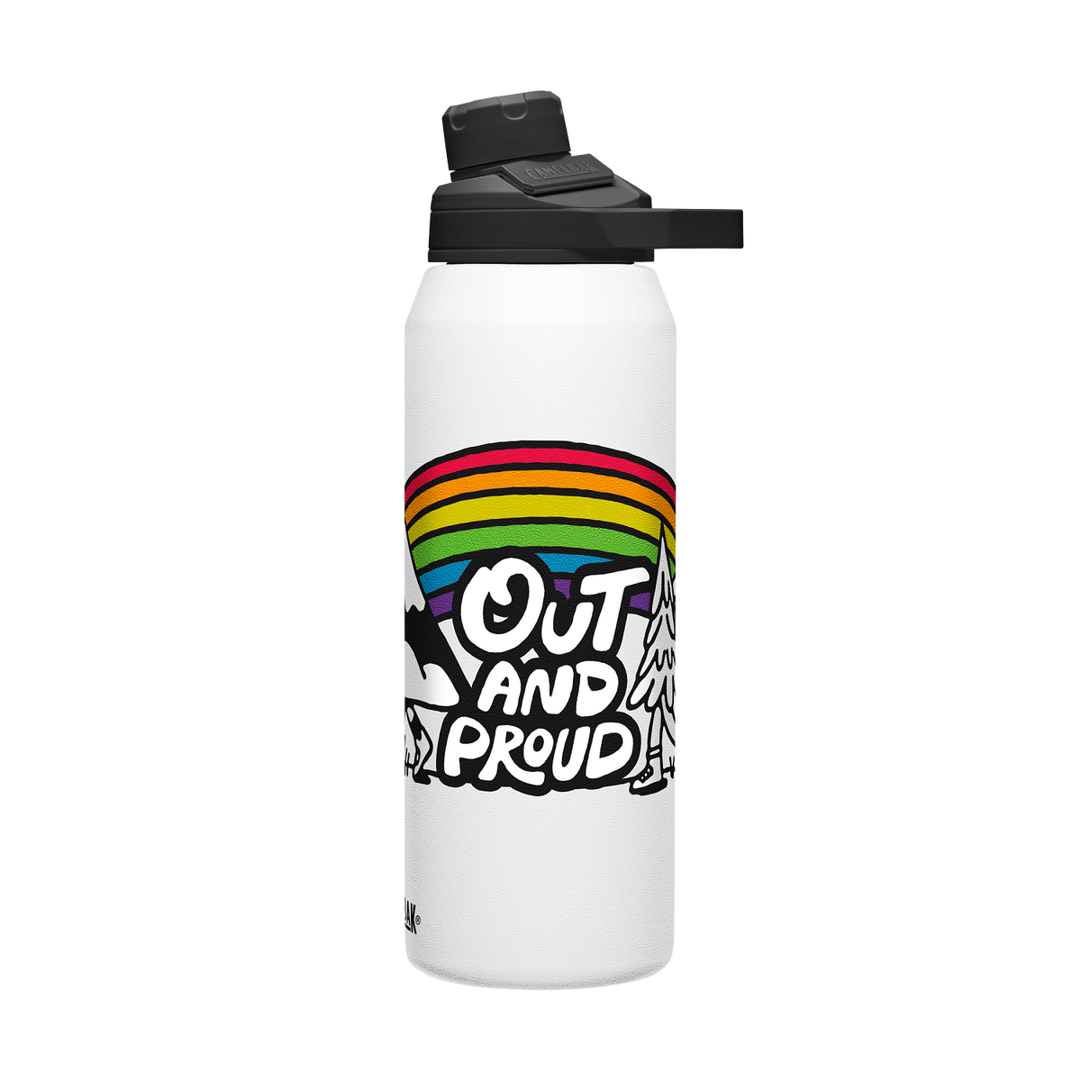 chute-mag-32-oz-water-bottle-insulated-stainless-steel-plus-cleanup-kit-pride-collection-limited-edition-l9 xhvxlhasbo
