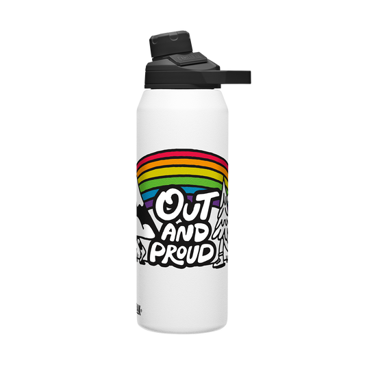 chute-mag-32-oz-water-bottle-insulated-stainless-steel-plus-cleanup-kit-pride-collection-limited-edition-l9 xhvxlhasbo